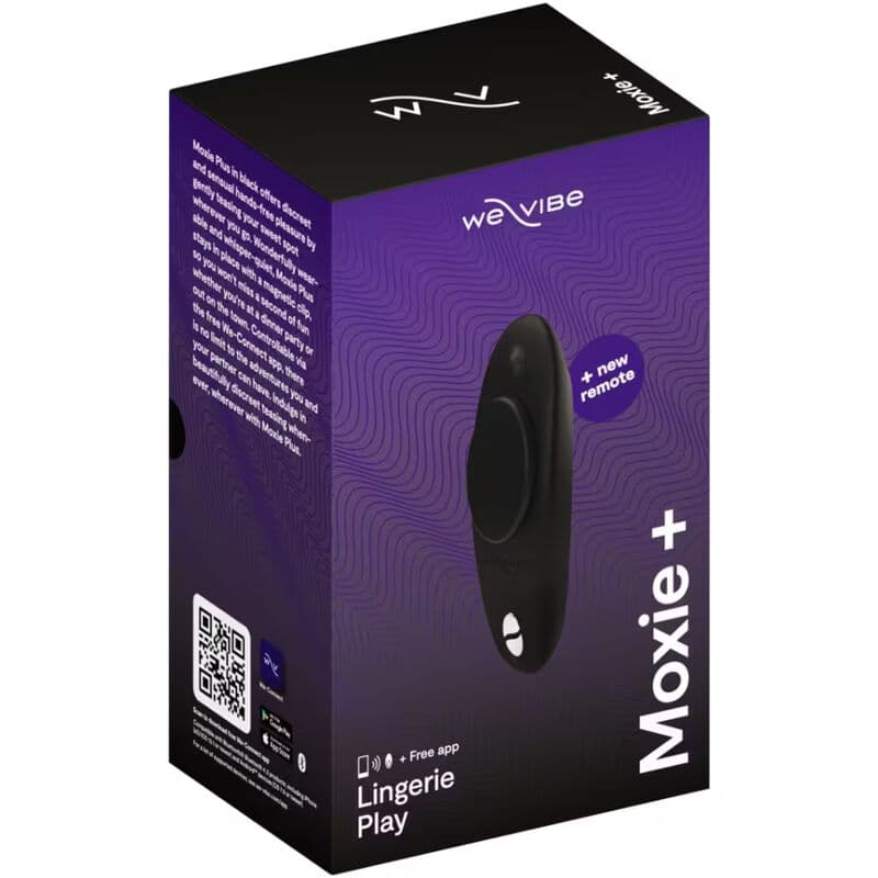 WE-VIBE - MOXIE + BLACK CLITORAL VIBRATOR thumb 7