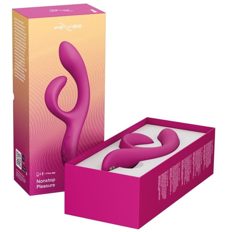 WE-VIBE - NOVA 2 FLEXIBLE RABBIT VIBRATOR WITH 10 VIBRATION MODES AND APP CONTROL PURPLE thumb 13