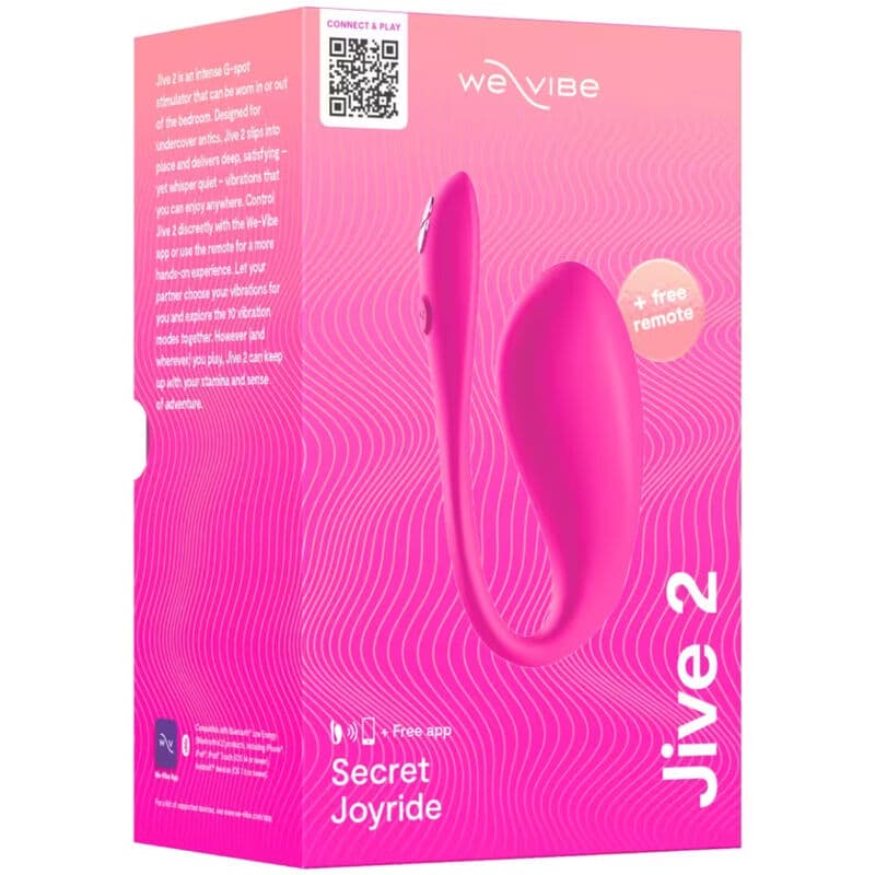 WE-VIBE - JIVE 2 WEARABLE EGG VIBRATOR ELECTRIC PINK thumb 16