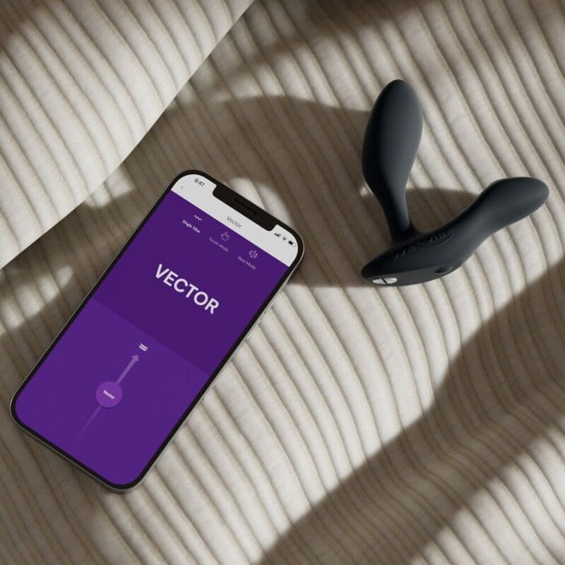 WE-VIBE - VECTOR+ BLACK PROSTATE MASSAGER REMOTE CONTROL thumb 16