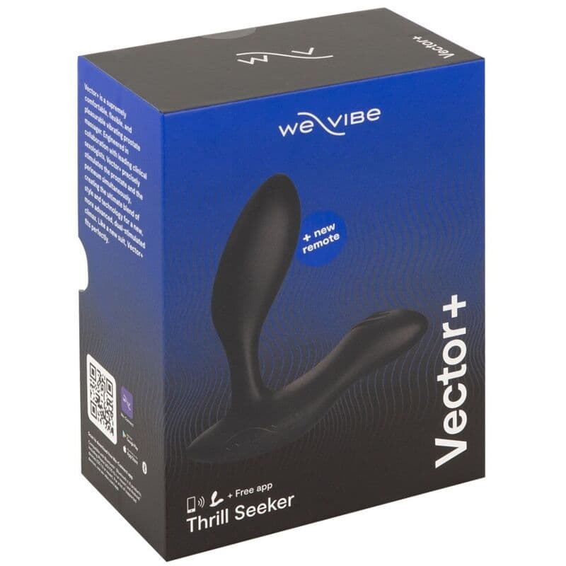 WE-VIBE - VECTOR+ BLACK PROSTATE MASSAGER REMOTE CONTROL thumb 19