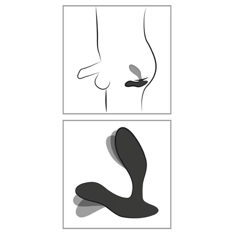 WE-VIBE - VECTOR+ BLACK PROSTATE MASSAGER REMOTE CONTROL thumb 14