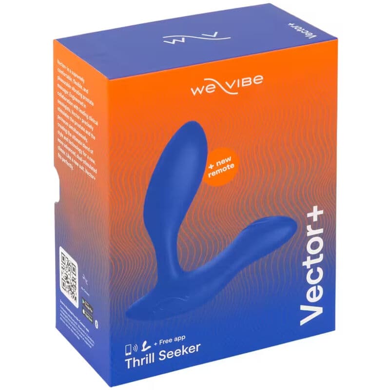 WE-VIBE - VECTOR+ DUAL-STIMULATION PROSTATE MASSAGER ROYAL BLUE thumb 17
