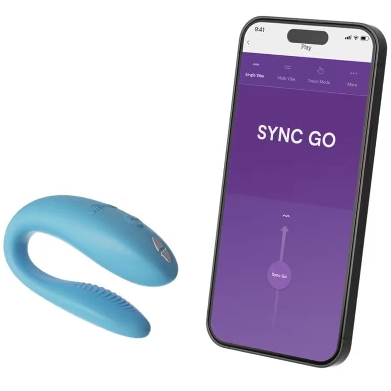 WE-VIBE - SYNC GO DUAL STIMULATOR TURQUOISE thumb 6