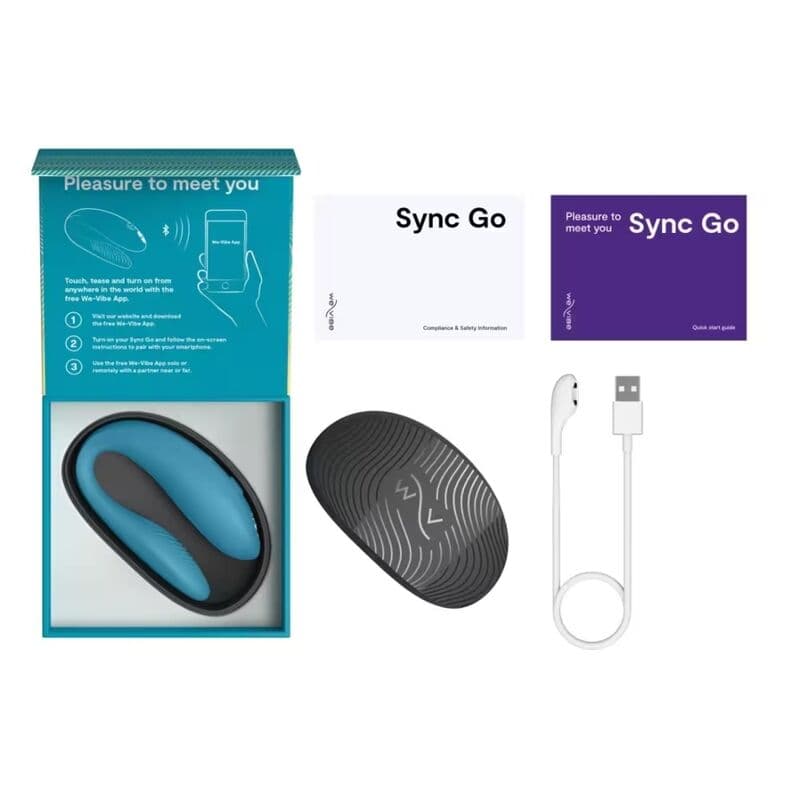 WE-VIBE - SYNC GO DUAL STIMULATOR TURQUOISE thumb 10