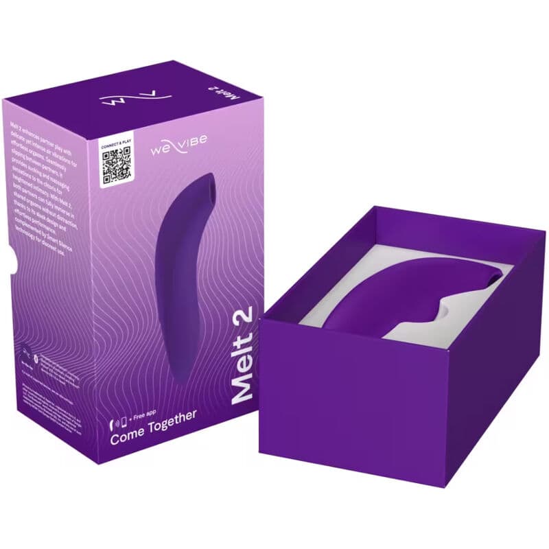 WE-VIBE - MELT 2 AIR-PULSE CLITORAL STIMULATOR PURPLE thumb 17