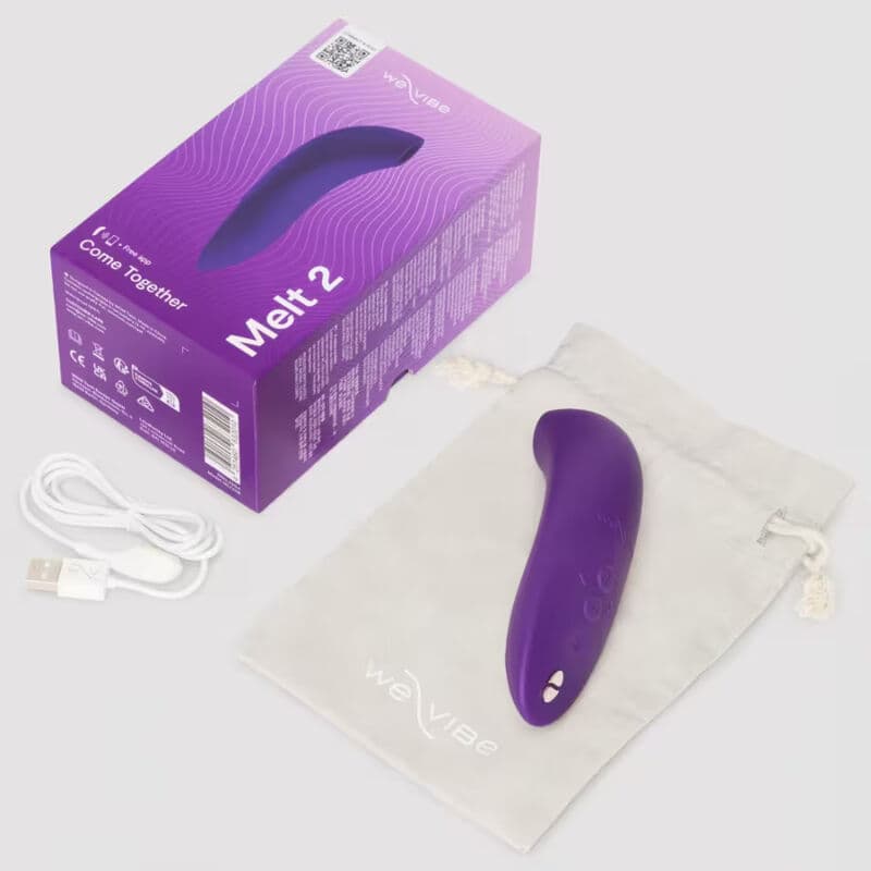 WE-VIBE - MELT 2 AIR-PULSE CLITORAL STIMULATOR PURPLE thumb 16