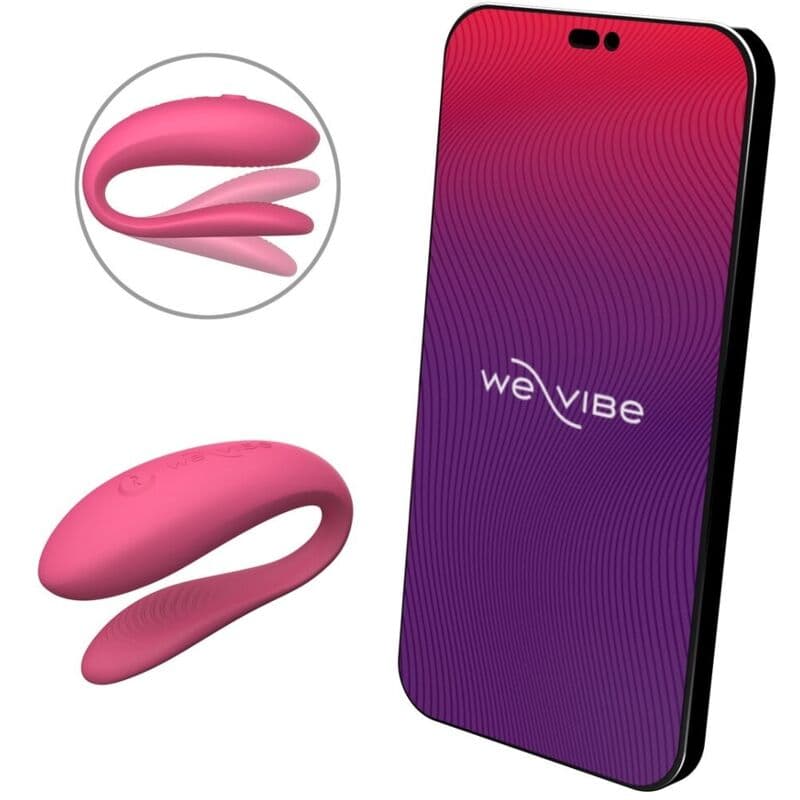 WE-VIBE - SYNC LITE CLITORIS STIMULATOR PINK thumb 8