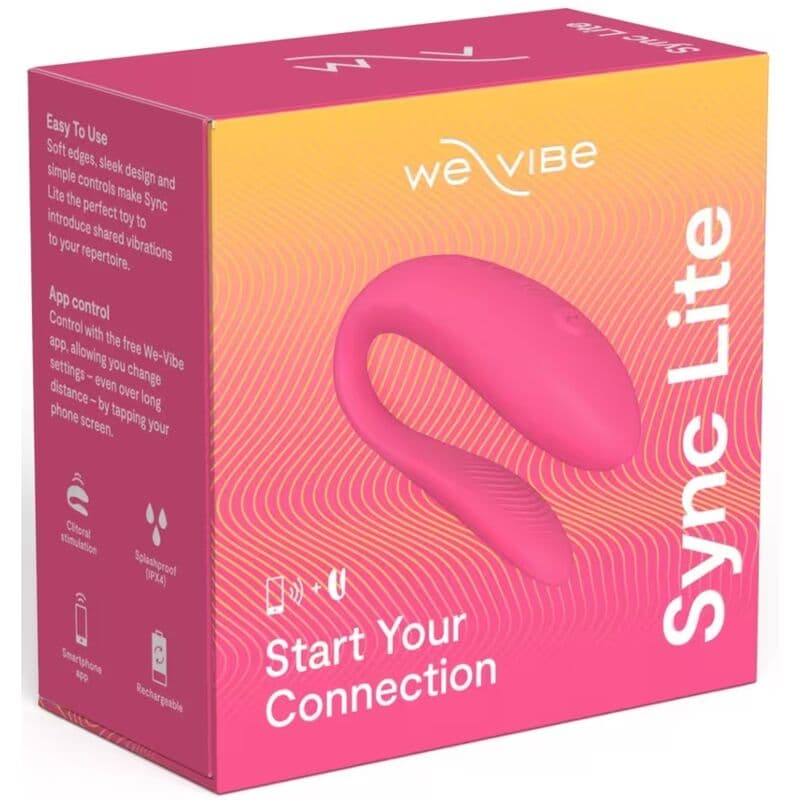 WE-VIBE - SYNC LITE CLITORIS STIMULATOR PINK thumb 13