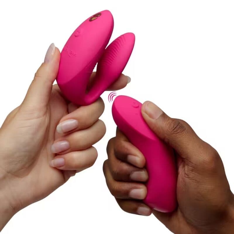 WE-VIBE - CHORUS PRO PREMIUM COUPLES VIBRATOR ELECTRIC PINK thumb 6