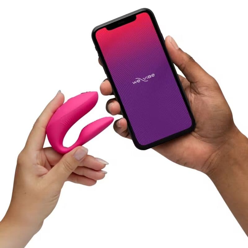 WE-VIBE - CHORUS PRO PREMIUM COUPLES VIBRATOR ELECTRIC PINK thumb 7