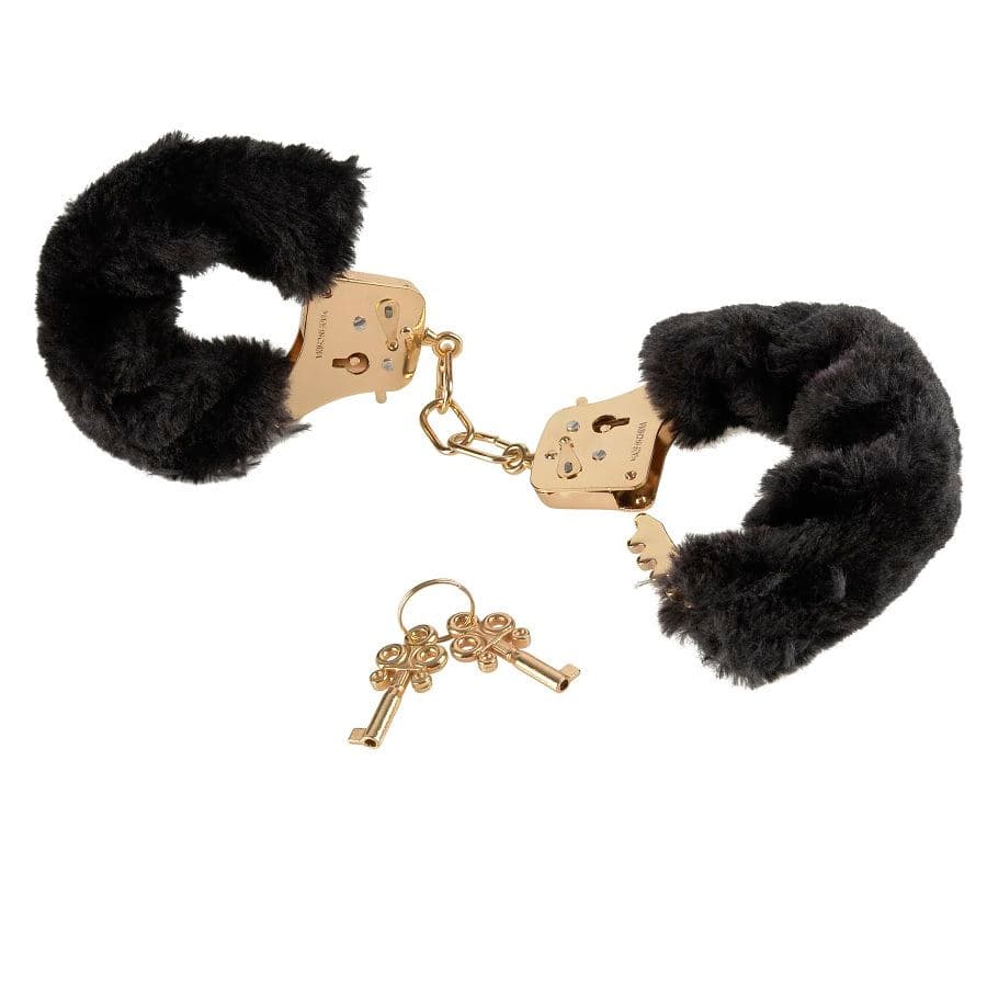 FETISH FANTASY GOLD - DELUXE FURRY CUFFS thumb 4