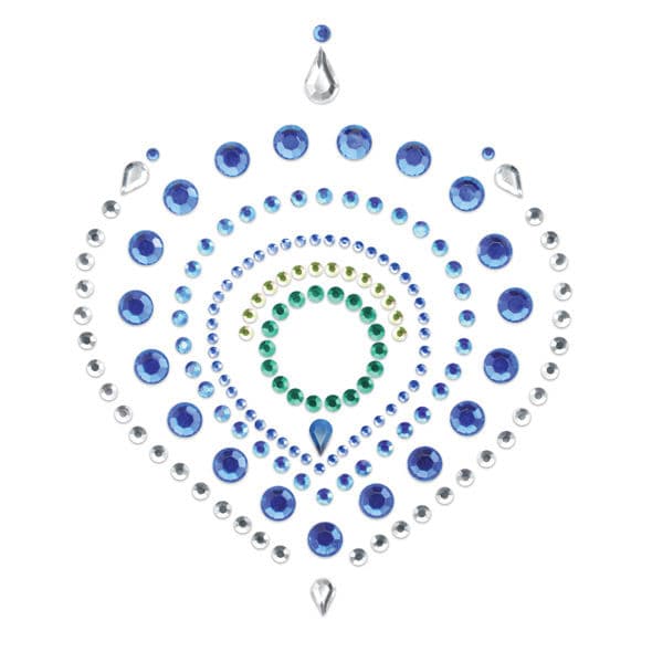 BIJOUX - INDISCRETS FLAMBOYANT BLUE&GREEN thumb 3