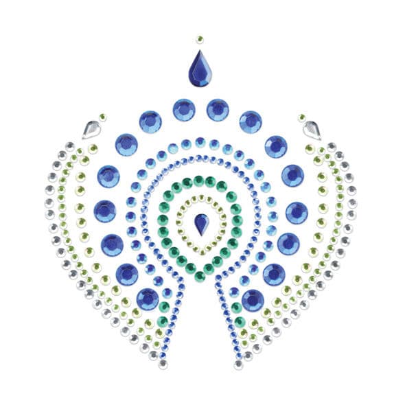 BIJOUX - INDISCRETS FLAMBOYANT BLUE&GREEN thumb 4
