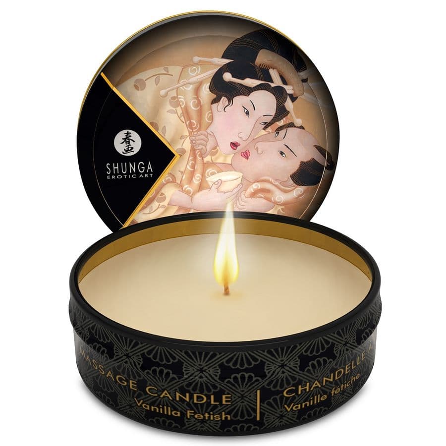 SHUNGA - MINI CARESS BY CANDLELIGHT DISPLAY MASSAGE CANDLES 24 UNITS thumb 2
