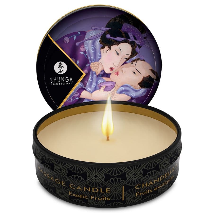 SHUNGA - MINI CARESS BY CANDLELIGHT DISPLAY MASSAGE CANDLES 24 UNITS thumb 3