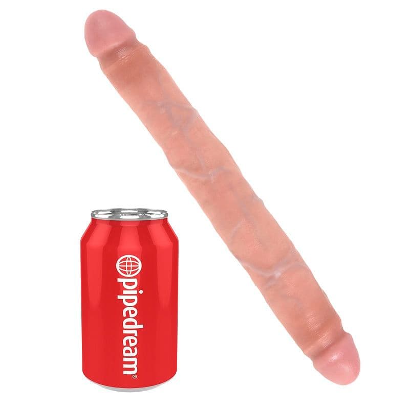 KING COCK - SLIM DOUBLE DILDO 30 CM thumb 3