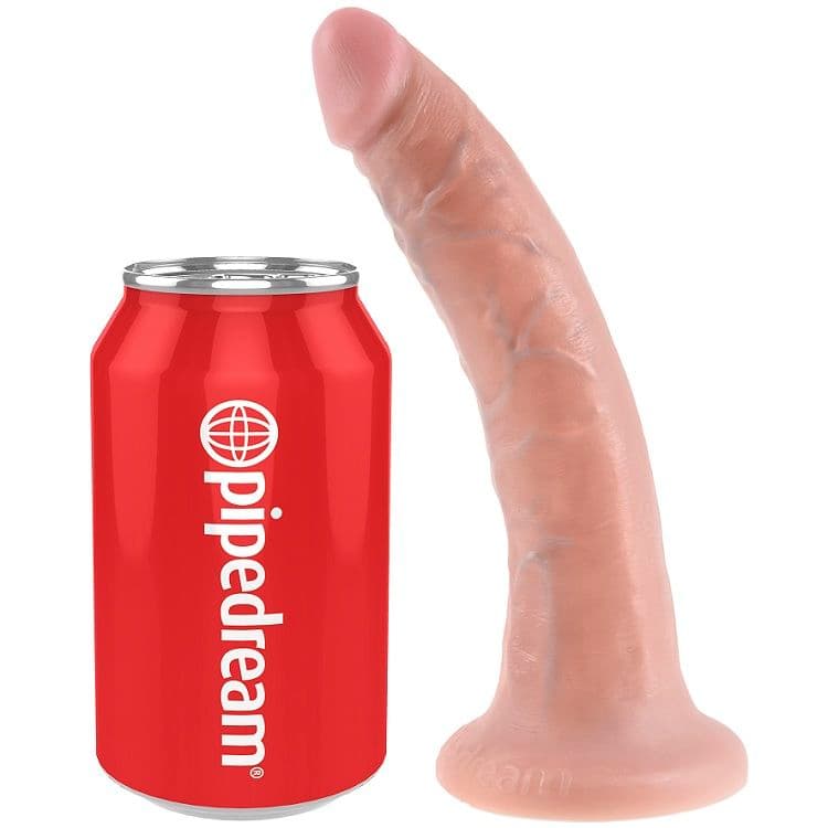 KING COCK - 7 DILDO FLESH 17.8 CM thumb 3