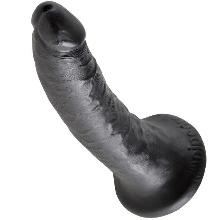 KING COCK - 7 DILDO BLACK 17.8 CM thumb 4