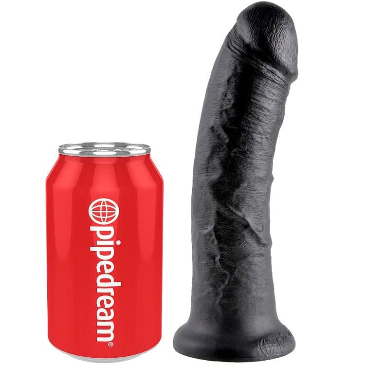 KING COCK - 8 DILDO BLACK 20.3 CM thumb 2
