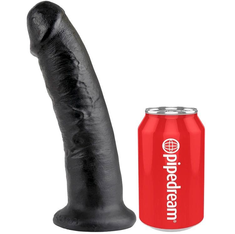 KING COCK - 9 DILDO BLACK 22.9 CM thumb 3