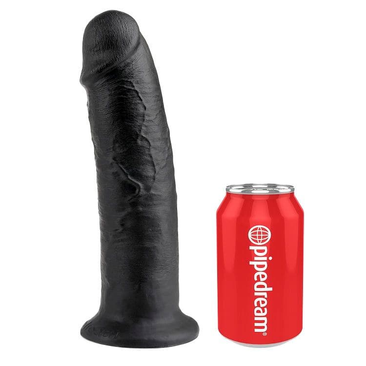 KING COCK - 10 DILDO BLACK 25 CM thumb 3
