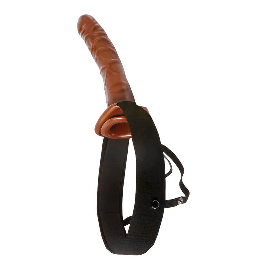 FETISH FANTASY SERIES - CHOCOLATE DREAM HOLLOW STRAP-ON thumb 4