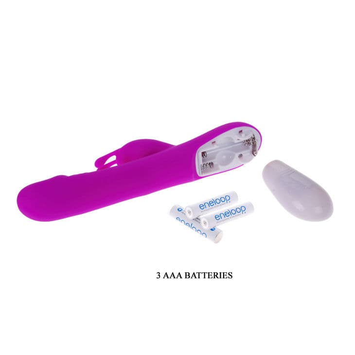 PRETTY LOVE - FLIRTATION ROBERT VIBRATOR WITH CLITORIS STIMULATOR thumb 5