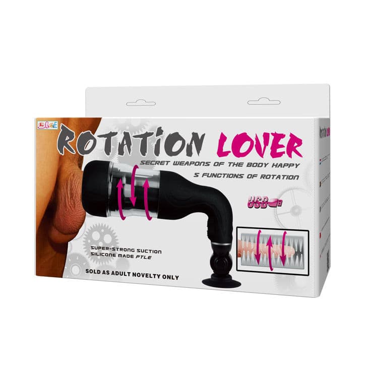 BAILE - ROTATION LOVER AUTOMATIC MASTURBATOR WITH SUPPORT thumb 13