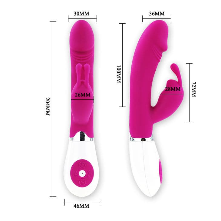 PRETTY LOVE - FLIRTATION VIBRATOR WITH RABBIT GENE thumb 6