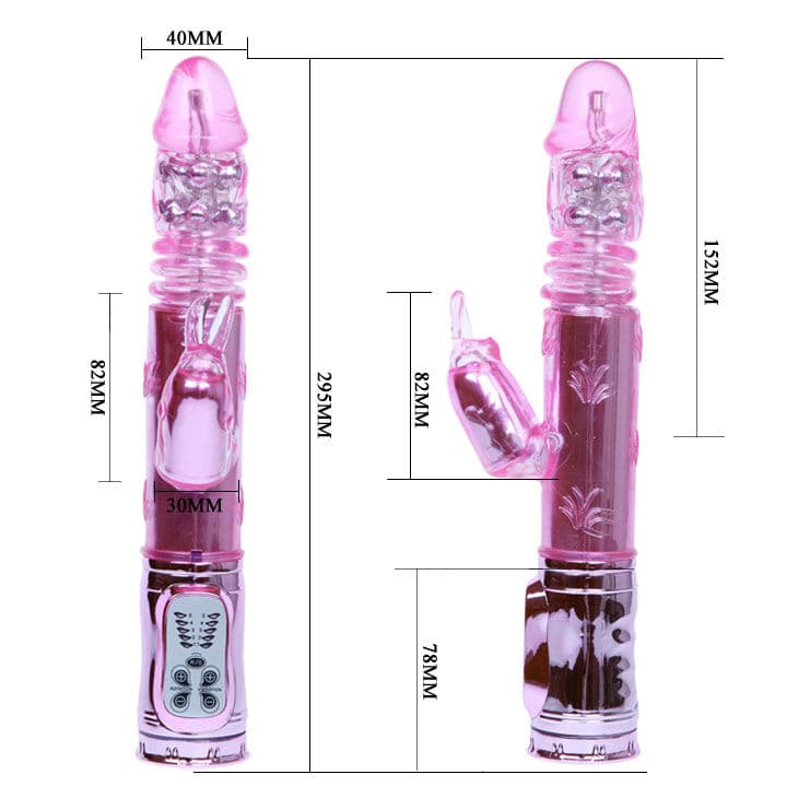 BAILE - THROBBING BUNNY PINK RAMPANT ROTATOR thumb 7