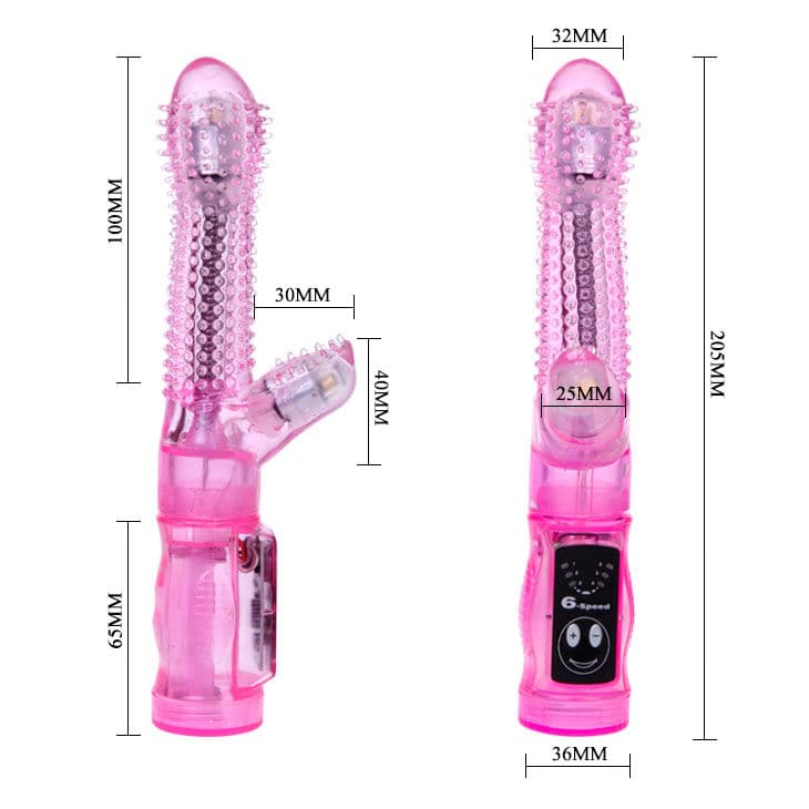 BAILE - INTIMATE LOVER TEASE LILAC VIBRATOR thumb 4