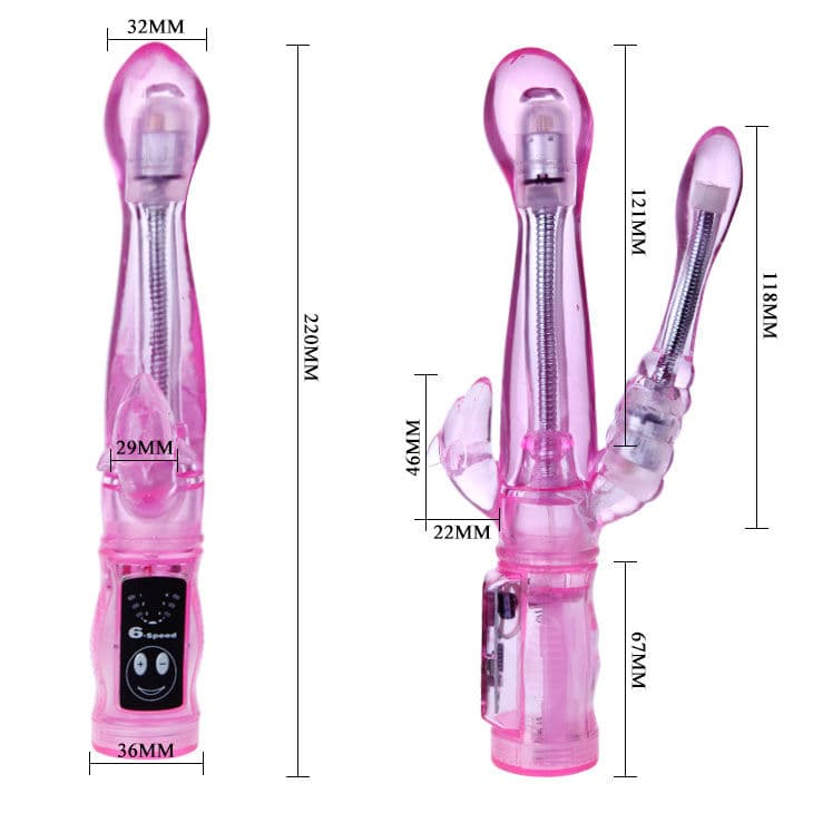 BAILE - FLEXIBLE VIBRATOR WITH ANAL STIMULATOR thumb 4