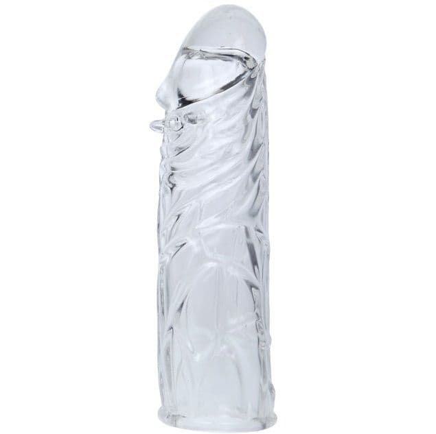BAILE - LILAC COVER FOR THE PENIS IN ADAPTABLE SILICONE 13 CM thumb 2
