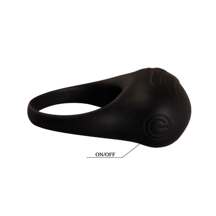 PRETTY LOVE - BERTRAM BLACK VIBRATOR RING thumb 6