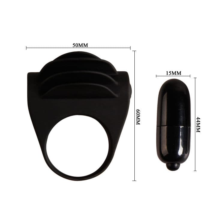 PRETTY LOVE - CHESTER BLACK VIBRATOR RING thumb 6
