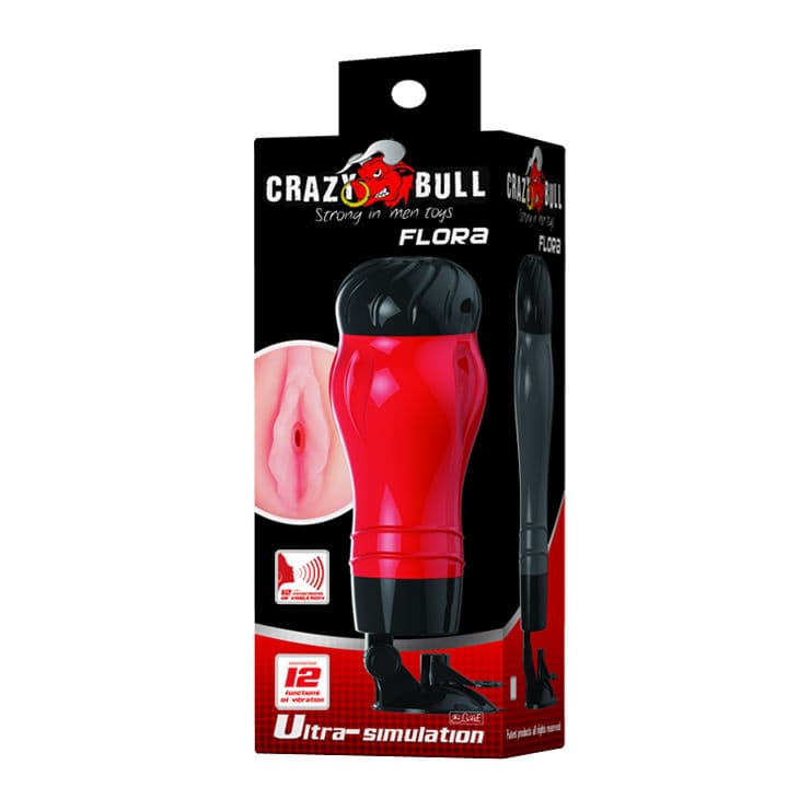 CRAZY BULL - FLORA VAGINA WITH VOICE MASTURBATOR BASE thumb 9