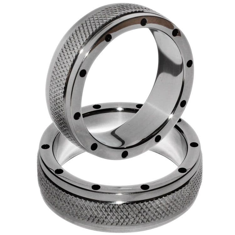 METAL HARD - METAL RING FOR PENIS AND TESTICLES 40MM thumb 2