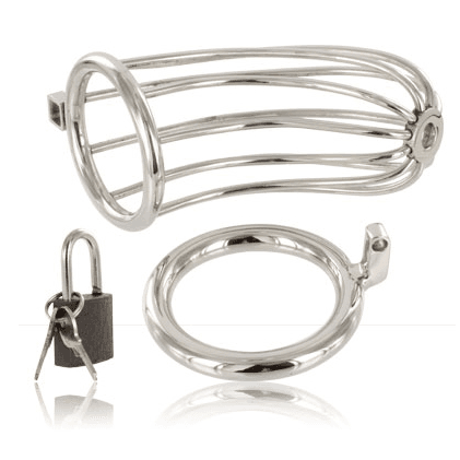 METAL HARD - BIRD CHASTITY RING CAGE thumb 2
