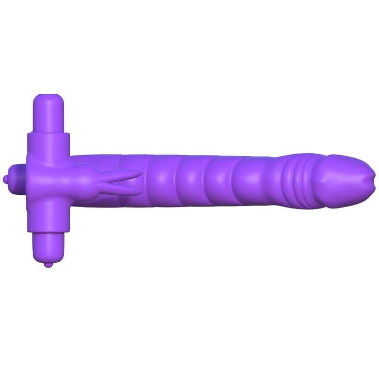 FANTASY C-RINGZ - SILICONE DOUBLE VIBRATOR RABBIT thumb 5