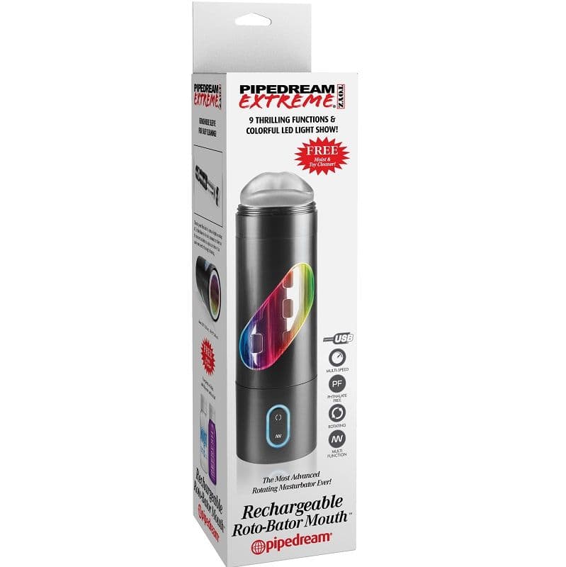 EXTREME TOYZ - ROTO BATOR USB MALE MASTURBATOR MOUTH thumb 6