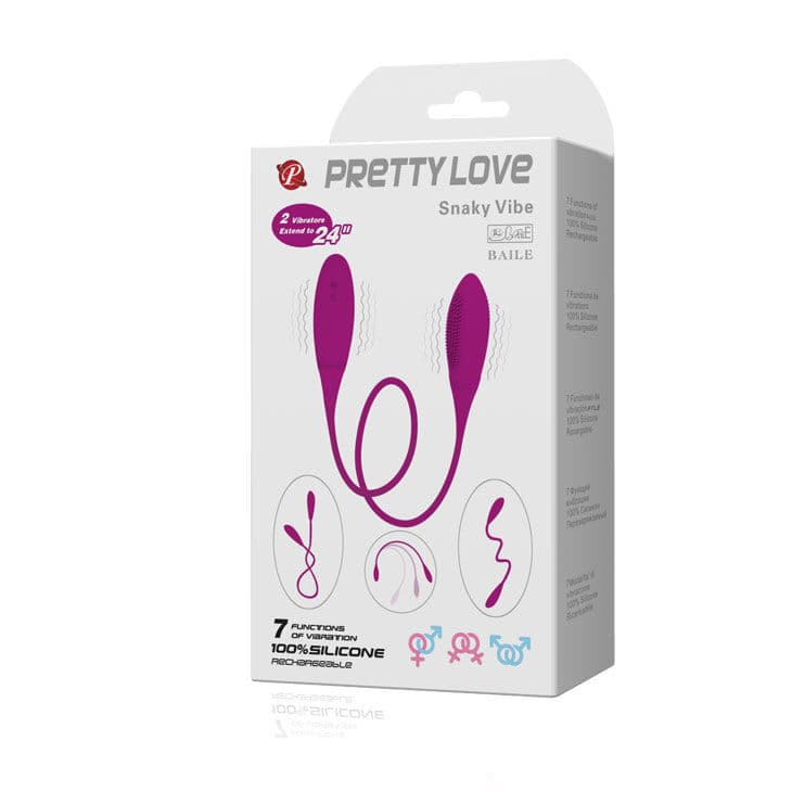 PRETTY LOVE - SNAKY DELUXE VIBRATOR 7 V thumb 9