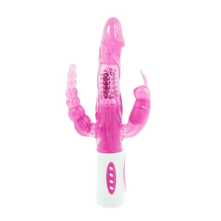 BAILE - PRETTY BUNNY TRIPLE VIBRATOR ROTATOR thumb 2
