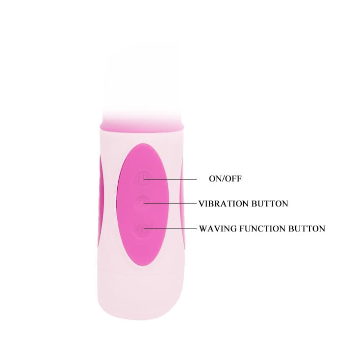 BAILE - PRETTY BUNNY TRIPLE VIBRATOR ROTATOR thumb 5