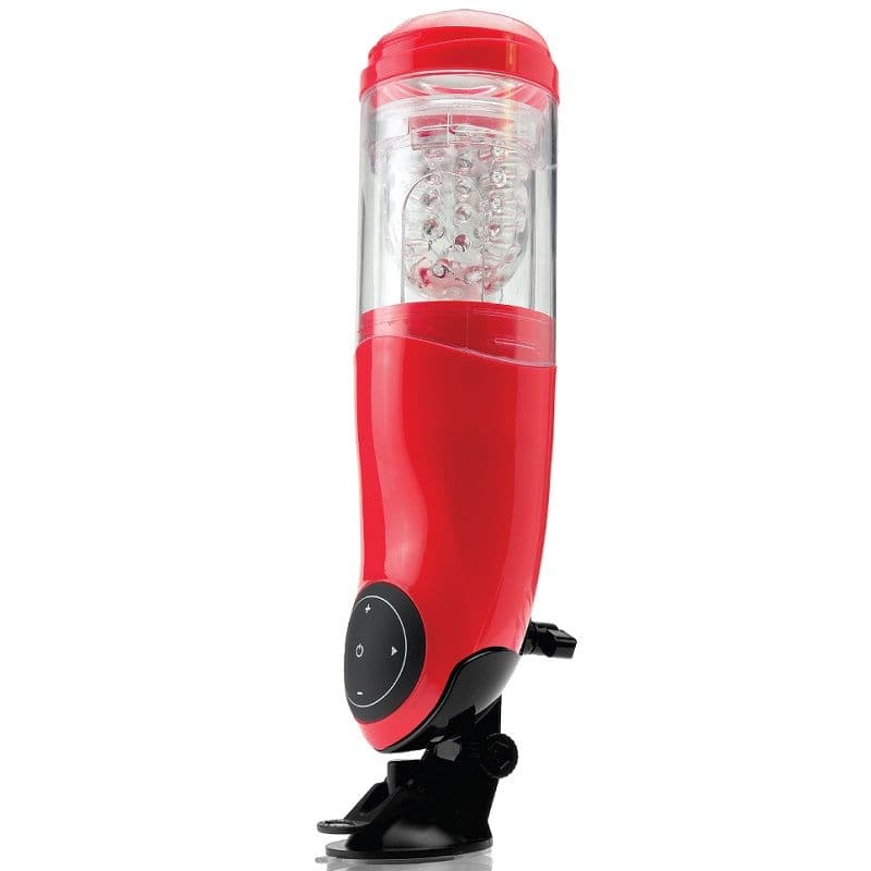 EXTREME TOYZ - PDX MEGA BATOR USB MALE MASTURBATOR MOUTH RED thumb 2