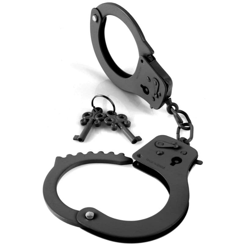 FETISH FANTASY SERIES - OFFICIAL HANDCUFFS BLACK thumb 3