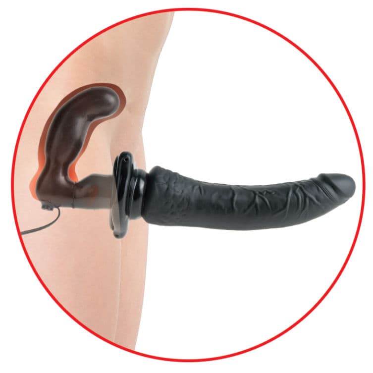 FETISH FANTASY SERIES - SERIES DELUXE VIBRATING PENETRIS STRAP-ON thumb 4