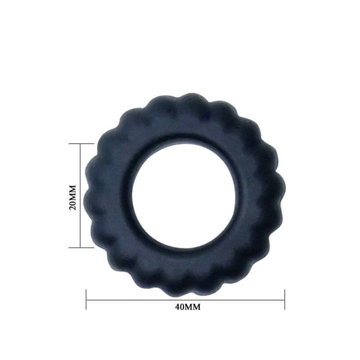 BAILE - TITAN COCKRING BLACK 2 CM thumb 4