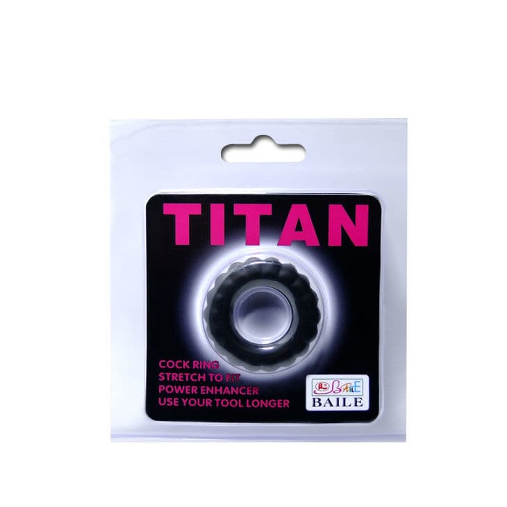 BAILE - TITAN COCKRING BLACK 2 CM thumb 5