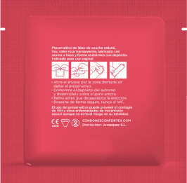CONFORTEX - STRAWBERRY CONDOM 144 UNITS thumb 4